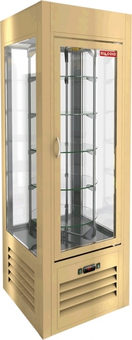 Кондитерская витрина HICOLD VRC 350 R SH Beige