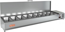 Холодильная витрина HICOLD VRTU 1970 1/3 для ингредиентов