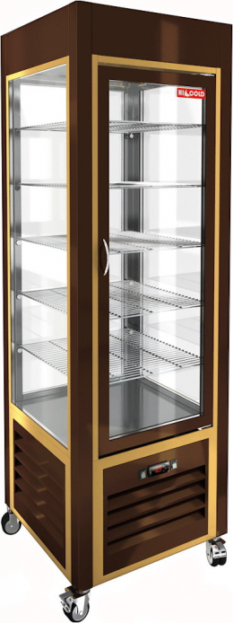 Кондитерская витрина HICOLD VRC 350 Brown FR