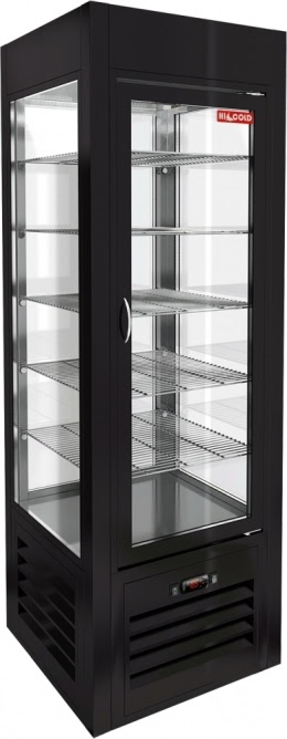 Кондитерская витрина HICOLD VRC 350 SH Black