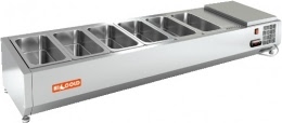 Холодильная витрина HICOLD VRTO 1485 1/4 для ингредиентов