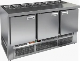 Саладетта (холодильный стол для салатов) HICOLD SLE1-111GN O без крышки