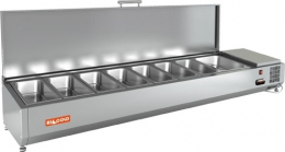 Холодильная витрина HICOLD VRTU 1835 1/3 для ингредиентов к PZ3