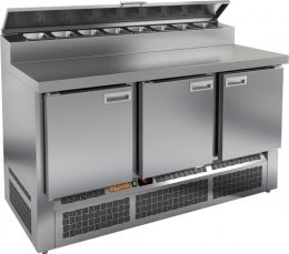 Холодильный стол для пиццы HICOLD PZE2-111/GN