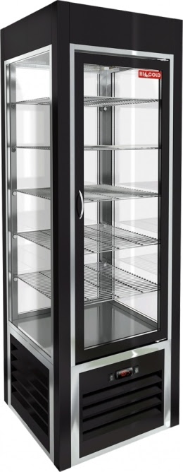 Кондитерская витрина HICOLD VRC 350 SH Black FR