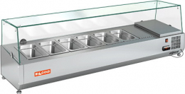 Холодильная витрина HICOLD VRTG 1525 1/4 для ингредиентов к PZE4