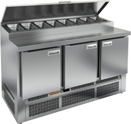 Холодильный стол для пиццы HICOLD PZE1-111/GN