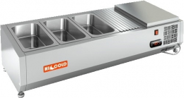 Холодильная витрина HICOLD VRTO 1000 1/4 для ингредиентов к PZE3