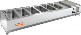 Холодильная витрина HICOLD VRTO 1485 1/4 для ингредиентов к PZE3