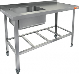 Моечная ванна HICOLD НСО1М-13/6БРЛ ЭЦ