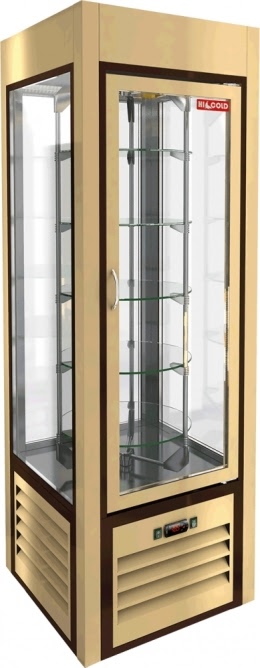 Кондитерская витрина HICOLD VRC 350 R SH Beige FR
