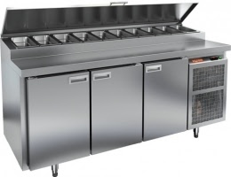 Холодильный стол для пиццы HICOLD PZ1-111/GN