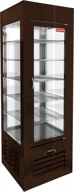 Кондитерская витрина HICOLD VRC 350 SH Brown
